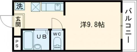 ドーミトゥリィ原田の間取り画像