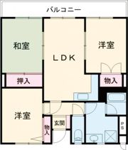 コーポアトレイユの間取り画像