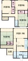 金ケ崎戸建の間取り画像