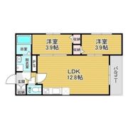 Tio瓢箪山の間取り画像