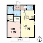 シャーメゾン花園の間取り画像