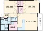 エバシオン長尾の間取り画像