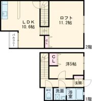 Y’sスクエア荒尾の間取り画像