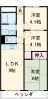 フローリッシュ二見の間取り画像