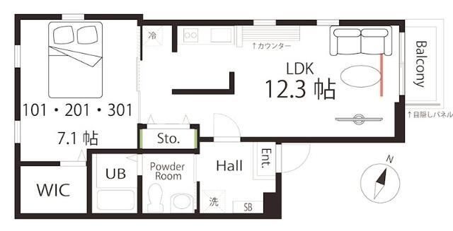 間取図