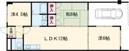 パールシャトゥ藤江駅前の間取り画像