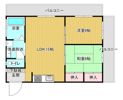 久都内マンションの間取り画像
