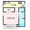 シャーメゾン イン ローザの間取り画像