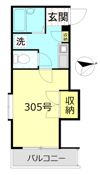 グランコートの間取り画像
