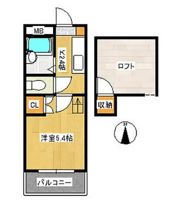 インターファーストビルの間取り画像