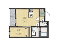 Lien渡橋の間取り画像