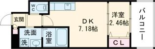 テラ浅香山の間取り画像