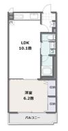 ピアコート Bの間取り画像