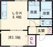 ラピュタ島崎の間取り画像