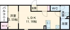 F+style一津屋1号館の間取り画像