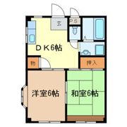 メゾン長栄Ⅱの間取り画像