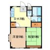 メゾン長栄Ⅱの間取り画像
