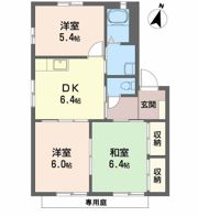 シェソワSATSUNO A棟の間取り画像
