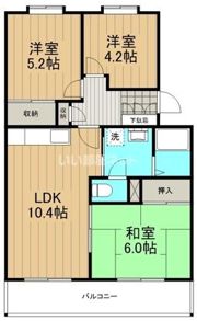 パティオ鵠沼の間取り画像