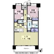 レクセルマンション湘南平塚第2の間取り画像