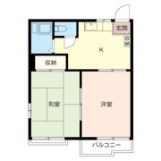 コ－ポ楓の間取り画像
