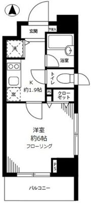グロースメゾン亀戸の間取り画像