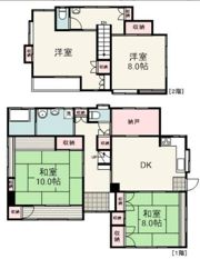 草薙(深澤)戸建の間取り画像