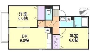 エーア トベーレA棟の間取り画像