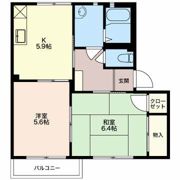 フォーレス砂田 Bの間取り画像