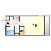 ハイツ南風の間取り画像