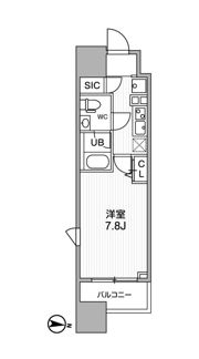 ･ALTERNA亀戸の間取り画像