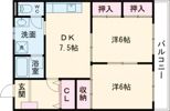 メゾフォルテMの間取り画像