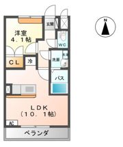 サンクチュアリⅤの間取り画像
