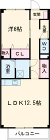 ベルバランセ鷹の間取り画像