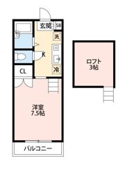 シャトルⅡの間取り画像
