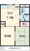 グランドール秋川Cの間取り画像