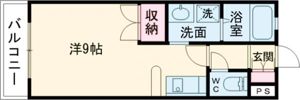 ハイツヤマグチの間取り画像