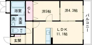 A．A．Oの間取り画像