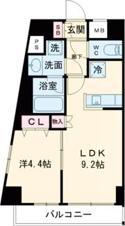 ルフレグランデ府中の間取り画像