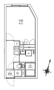 MAXIV CITY板橋区役所前の間取り画像