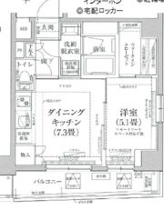 ルフレグランデ府中の間取り画像