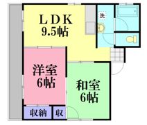 ジェイケイ石崎の間取り画像
