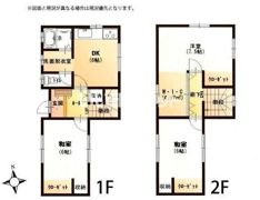平塚市纒 貸家の間取り画像