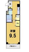 PAL西円町の間取り画像