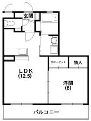 ベタニアの間取り画像