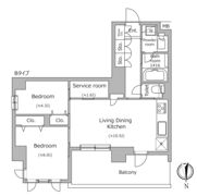 ドゥーエ南千住の間取り画像