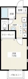 キャメル西川口の間取り画像