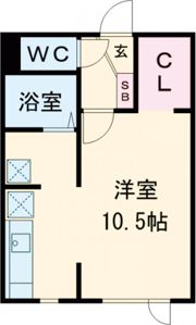 SATOMI STAY Ⅰの間取り画像