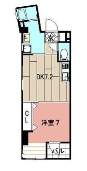 アルバース三萩野の間取り画像