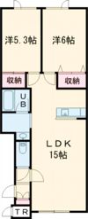 CLAIREⅣの間取り画像